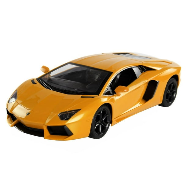 Yellow 1:14 Lamborghini RC Car Open Doors Remote Control Gravity Sensor Dangling